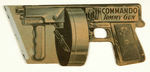 "COMMANDO TOMMY GUN" WWII PAPER POP GUN.