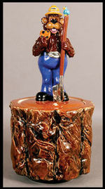 SMOKEY THE BEAR COOKIE JAR BY DOUG ANDERSON.