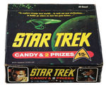 "STAR TREK" CANDY BOXES FULL DISPLAY.