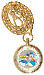 "DONALD DUCK 65TH ANNIVERSARY WATCH." DELUXE LIMITED EDITION BOXED SET.