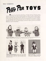 "WALT DISNEY CHARACTER MERCHANDISE 1953" RETAILERS CATALOG & RELATED MATERIAL.