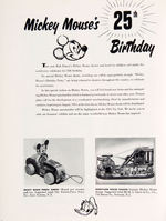 "WALT DISNEY CHARACTER MERCHANDISE 1953" RETAILERS CATALOG & RELATED MATERIAL.