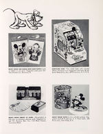 "WALT DISNEY CHARACTER MERCHANDISE 1953" RETAILERS CATALOG & RELATED MATERIAL.