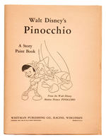 BOXED WHITMAN "PINOCCHIO COLORING SET."