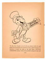 BOXED WHITMAN "PINOCCHIO COLORING SET."