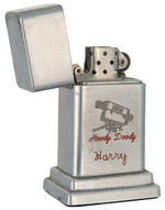 “HOWDY DOODY” TV CREW MEMBER PRESENTATION ZIPPO LIGHTER.