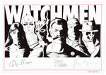 WATCHMEN LIMITED EDITION SIGNED FRENCH PORTFOLIO.