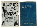 "LIGHT LINES AND DEARS" RARE SLIPCASE EDITION BOOK SIGNED BY AUTHOR.