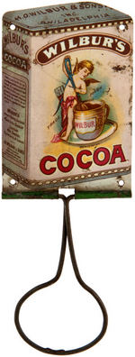 “WILBUR’S COCOA” PROMO BROOM HOLDER.