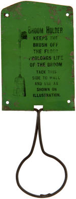 “WILBUR’S COCOA” PROMO BROOM HOLDER.