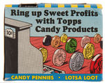 “TOPPS NAME DROPPERS” COMPLETE FULL DISPLAY BOX OF CANDY.