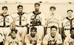 “UNION LAGUNA” 1940s BASEBALL TEAM PHOTO WITH MARTIN DIHIGO.