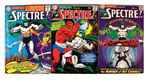 "SHOWCASE" COMIC BOOK TRIO FEATURING THE SPECTRE.