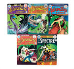 "ADVENTURE COMICS" COMIC BOOK LOT FEATURING THE SPECTRE.