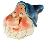 SEVEN DWARFS FROM SNOW WHITE FIGURAL STRING HOLDER SET.