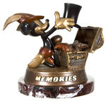 MICKEY MOUSE "MEMORIES" LIMITED EDITION SCULPTURE FROM THE 1995 OFFICIAL DISNEYANA CONVENTION.