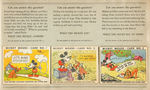 “MICKEY MOUSE” VOL. 1 GUM CARD ALBUM (SECOND VERSION) WITH COMPLETE SET OF CARDS.