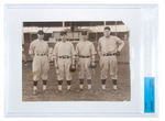 PITTSBURGH PIRATES 1927 TYPE 1 PRESS PHOTO W/ROOKIES WANER/CRONIN/WRIGHT BECKETT ENCAPSULATED.