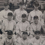 "BALTIMORE ORIOLES INTERNATIONAL LEAGUE 1924" TYPE 1 PRESS PHOTO BECKETT ENCAPSULATED.