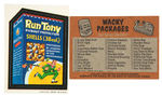 “WACKY PACKAGES 2ND SERIES” SET.