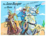 LONE RANGER INSPIRED NOVELTIES PLUS COPYRIGHTED COLOR FLASHER PICTURE.