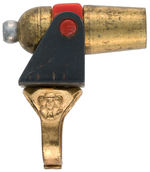 GABBY HAYES QUAKER CEREALS CANNON RING VARIETY WITH BRASS BARREL.