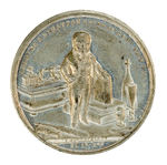 BRITISH MEDAL PROMOTING TOM THUMB AND INCLUDING NAME P.T. BARNUM.