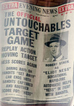 "OFFICIAL THE UNTOUCHABLES MECHANICAL ARCADE TARGET GAME."