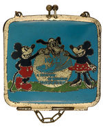 RARE MICKEY & MINNIE MOUSE 1934 EXPOSITION METAL PURSE.