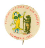 "SOUVENIR LA FIESTA DE LOS ANGELES/CALIFORNIA, 1897."