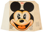 "FREE MICKEY MOUSE MASK" RARE STORE DISPLAY.