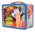 CHUCK CONNORS STARRING IN “COWBOY IN AFRICA” LUNCH BOX WITH THERMOS.