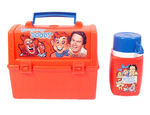 “HOWDY DOODY& PALS” PLASTIC DOME LUNCH BOX WITH THERMOS.