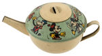 MICKEY MOUSE & FRIENDS TIN TEA SET WITH TRAY.