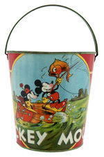 "MICKEY MOUSE" LARGE SAND PAIL.
