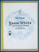 "SNOW WHITE AND THE SEVEN DWARFS" PROMOTIONAL BOOK W/ENVELOPE ISSUED BY GOOD HOUSEKEEPING MAGAZINE.