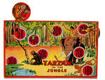 "TARZAN ELECTRIC TARGET GAME" BOXED.