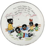 "FIVE LITTLE NIGGER BOYS" PARAGON CHINA SAUCER.