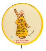 YELLOW KID BUTTON #8 FROM RICHARD MERKIN COLLECTION.