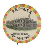 KANSAS KORN KARNIVAL SOUVENIR SHOWING "CONVENTION HALL" 1898.