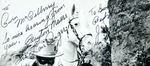 LONE RANGER CLAYTON MOORE & TONTO JAY SILVERHEELS SIGNED PHOTO.