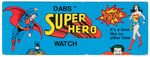 SUPERMAN "DABS SUPER HERO WATCH."