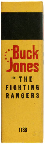 "BUCK JONES IN THE FIGHTING RANGERS" FILE COPY BLB.