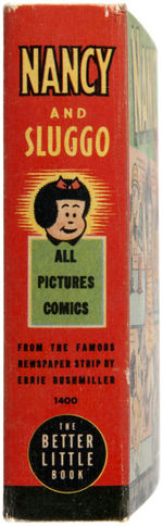 NANCY & SLUGGO "ALL PICTURES COMICS" BLB/BTLB PAIR.