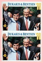 DUKAKIS GROUP OF SEVEN UNION ISSUED 1988 POSTERS.