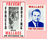 GEORGE WALLACE CIRCA 1968/LESTER MADDOX 1972-76 POSTERS.