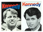 ROBERT F. KENNEDY 1968 PRIMARY POSTER PAIR.