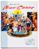 "THE ART OF NICK CARDY" SIGNED & SKETCHED BOOK.