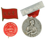 THREE SPANISH CIVIL WAR ERA ITEMS.