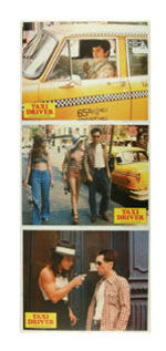 "TAXI DRIVER" LOBBY CARD NEAR SET.